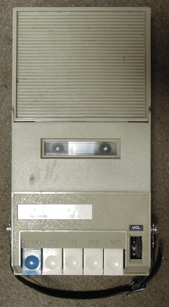 Webcor Casette Recorder TC144X Tested Fully Functional 0516-06M