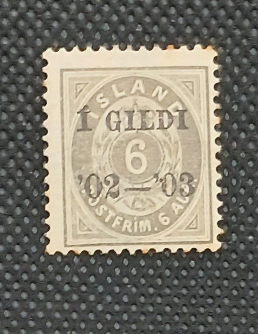 Iceland 1903 Scott #46d Mint