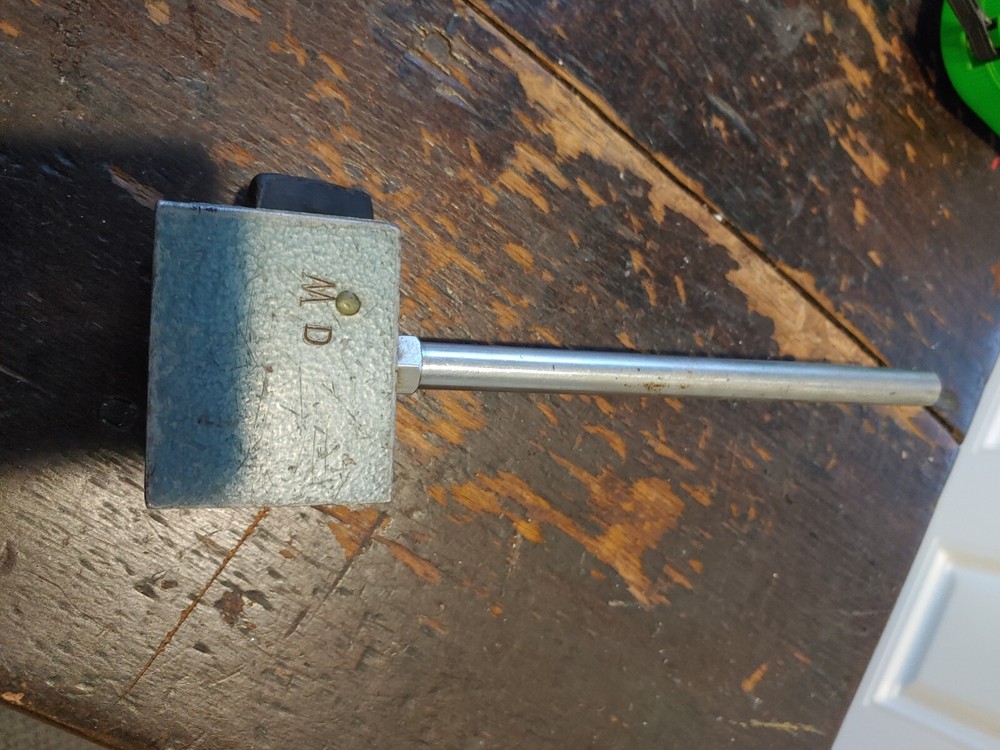 Mitutoyo Code No. 7011S Magnetic Base for Dial Indicator + Clamp, Machinist Tool