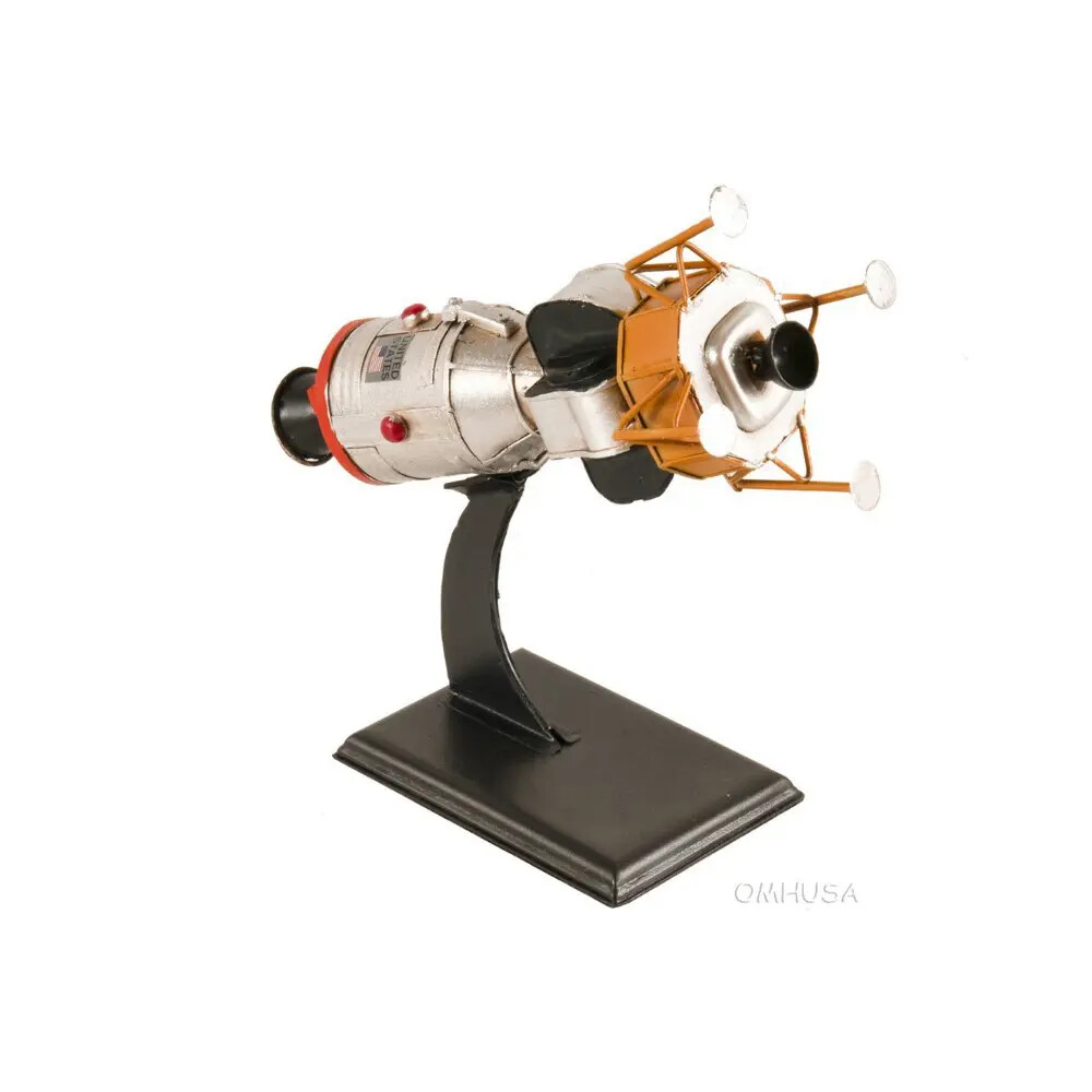 Apollo 11 Spacecraft Metal Model 8.5" Space Mission Command & Lunar Module