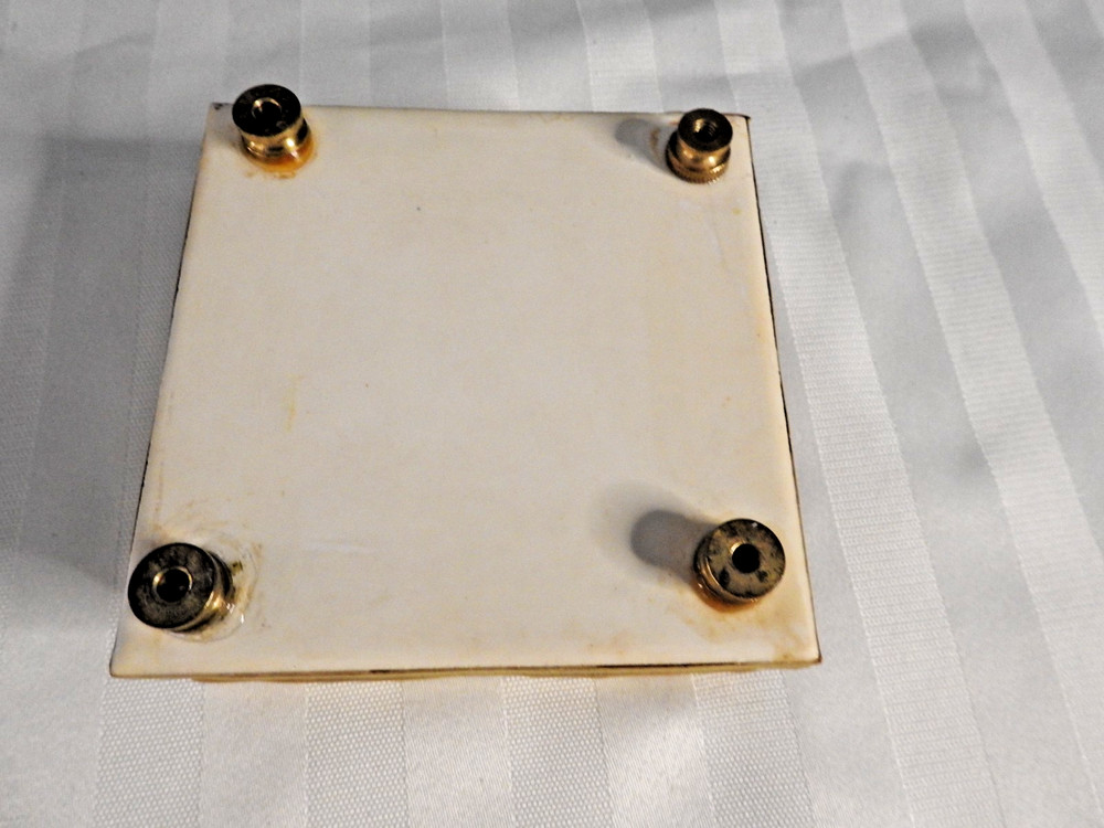 Vintage Matchbox Holder with Matches