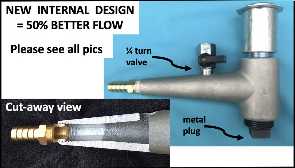 Absolute Best HIGH FLO CUSTOM Modified Suction Abrasive Metering Valve PLS READ