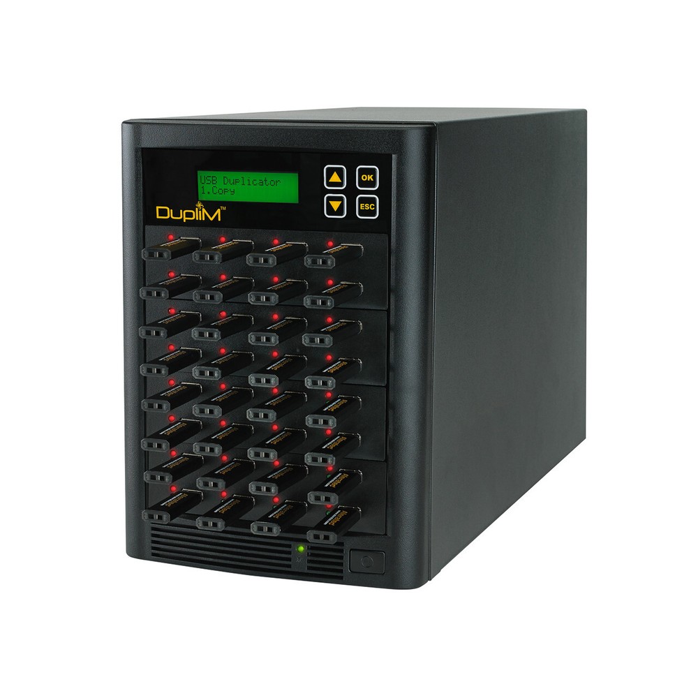DupliM 1:31 USB Flash Drive Duplicator Stand-Alone & Ext 2.5 USB HDD Cloner