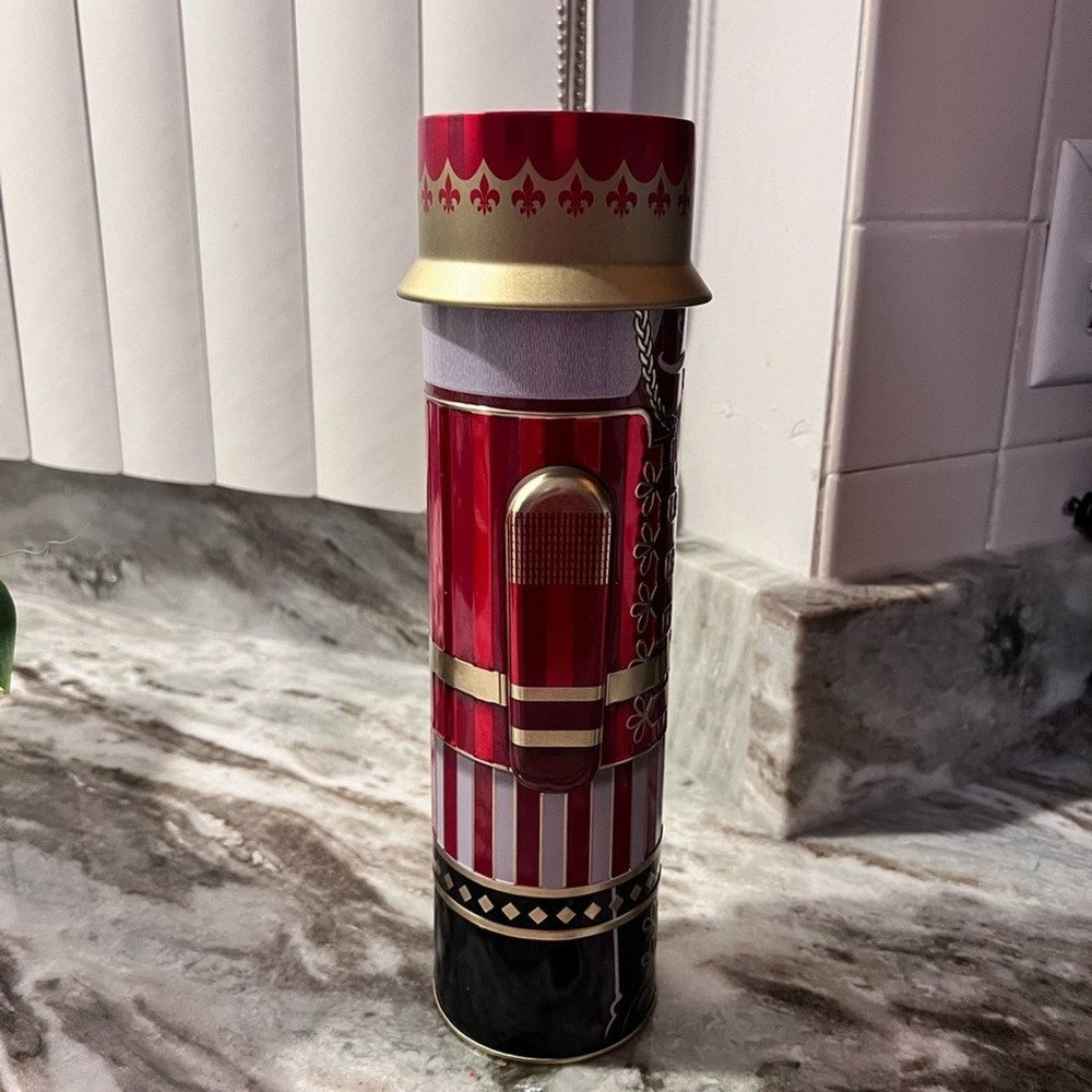 Festive Christmas Nutcracker Tin
