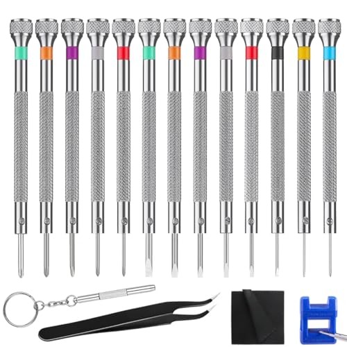 13PCS Professional Watch Screwdriver Set,  Micro Precision Screwdriver
