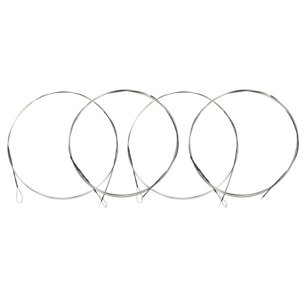 4PCS Erhu Strings Music Wire Sturdy Strings Erhu Strings (Assorted Color)
