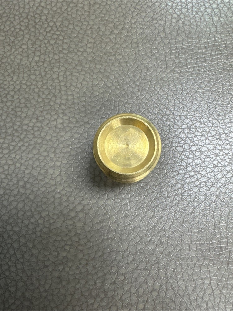 3/8" NPT Solid Brass Boat Hull Spare Garboard Drain Plug-3 PACK