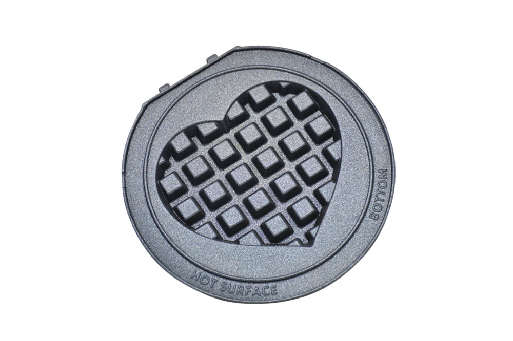 Dash Mini Maker Bottom Nonstick Waffle Plate Heart