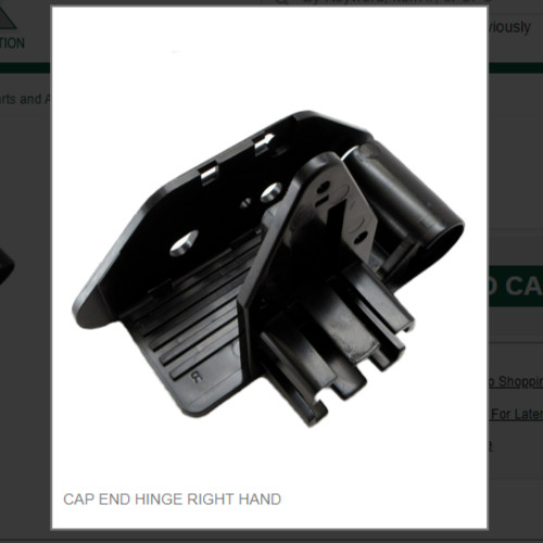 CAP END HINGE RIGHT HAND # 9051560-01