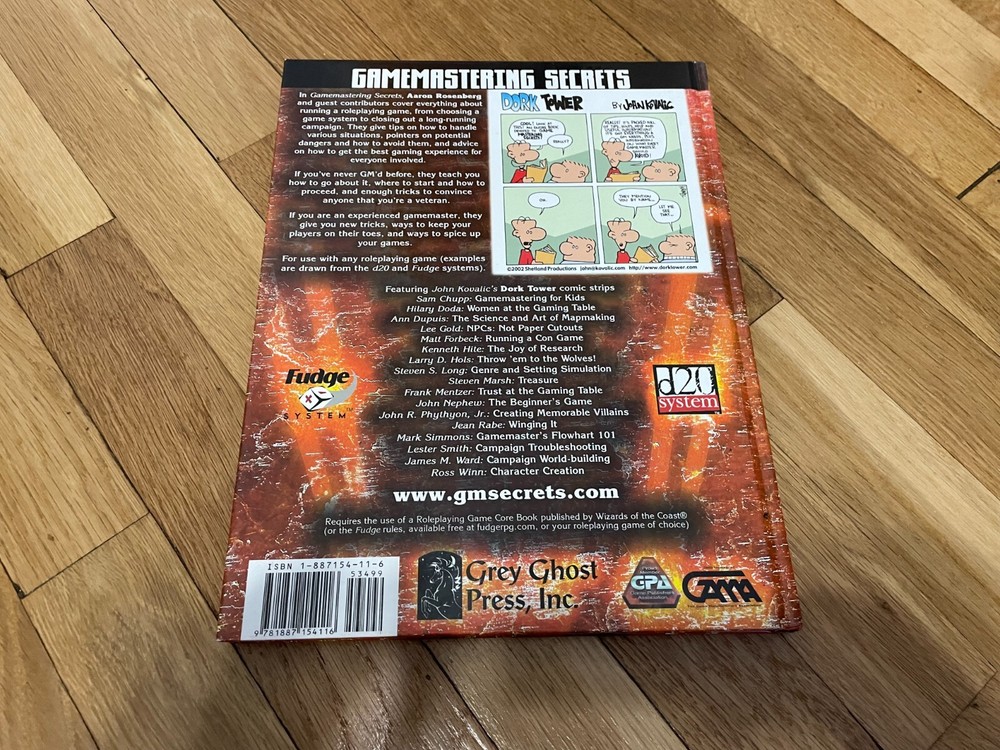 Dungeons & Dragons Gamemastering Secrets Second Edition HC