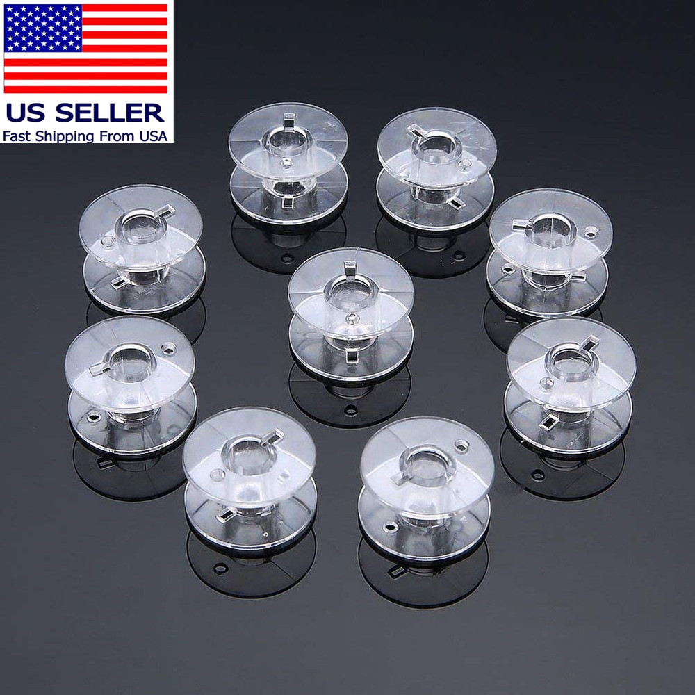 30Pack Plastic Sewing Machine Bobbins for Brother