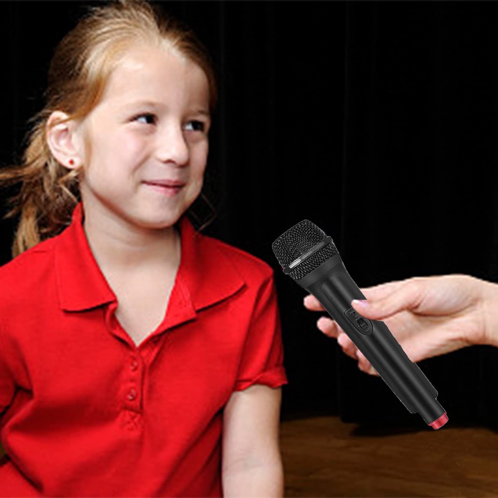 Fake Microphone Plastic Realistic Microphone Simulate Speech Practice Prop