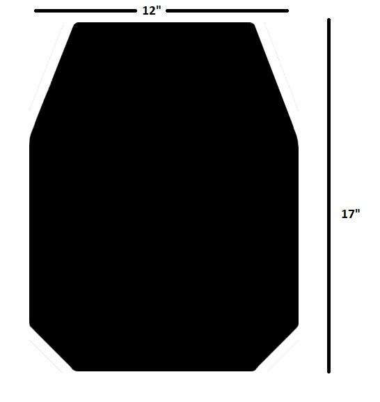 BulletBlocker NIJ IIIa Bulletproof Large Body Armor Panel Insert
