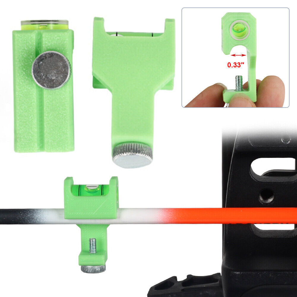 Compound Bow Archery String Level Combo Kit Nock Tuning Mounting Snap Hunting