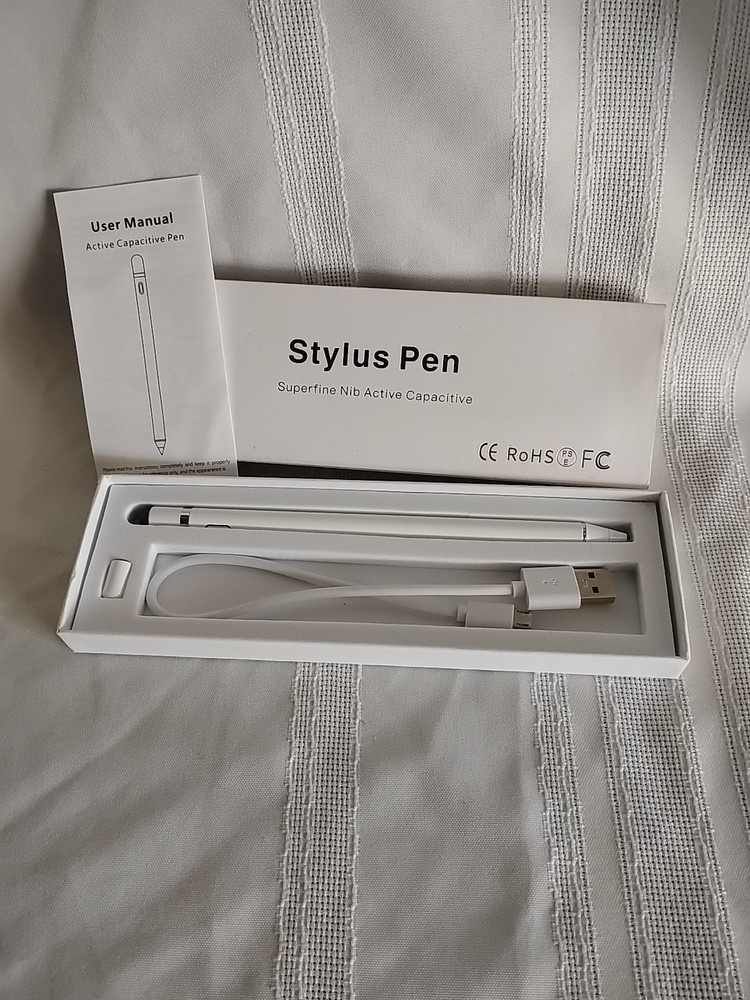 Stylus Pen Superfine Nib with Active Capacitive Feature