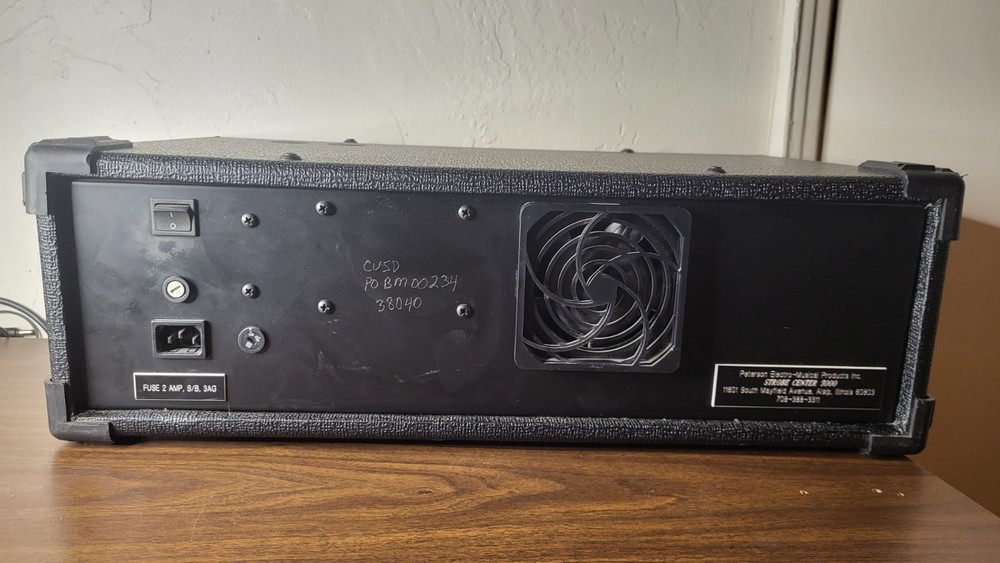 Peterson Strobe Tuner Center 5000 TESTED AND WORKING