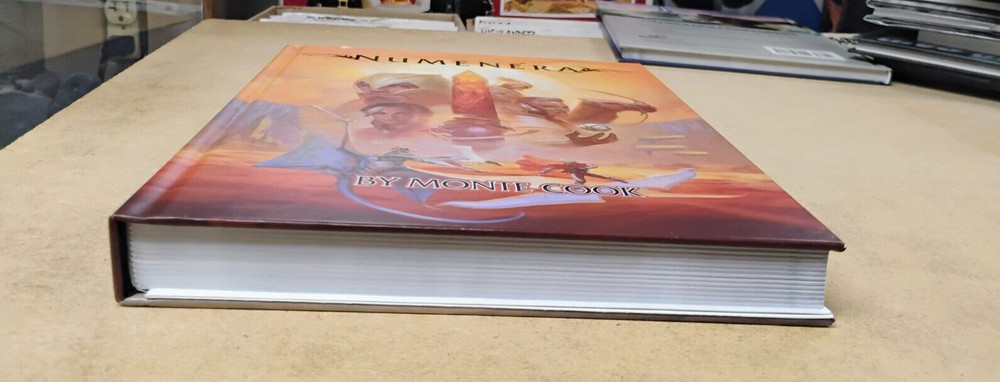 NUMENERA CORE RULEBOOK RPG WITH MAP HARD COVER 2013