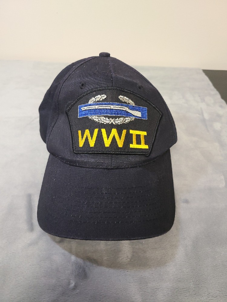 WWII Hat Infantry Leather Clasp