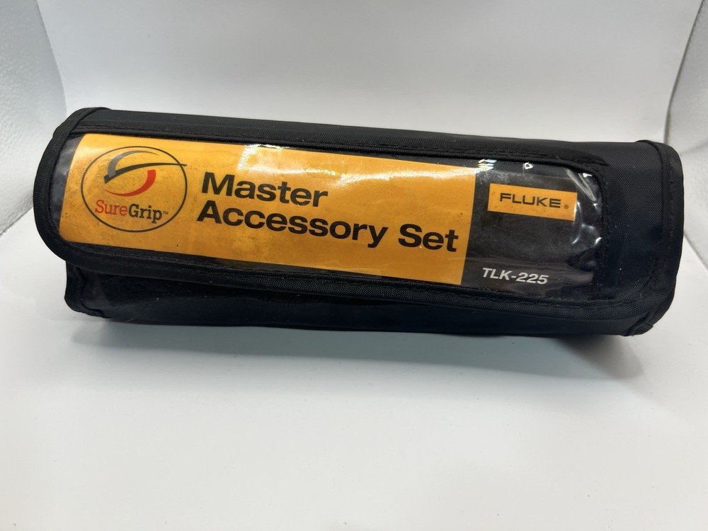 Fluke TLK-225 SureGrip Master Accessory Set Multimeter Test Leads Kit