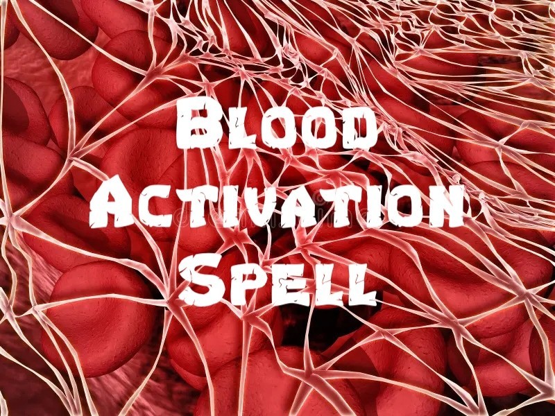 Blood Activation Spell