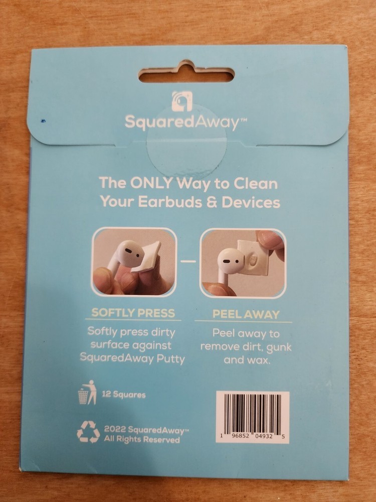 SquaredAway Earbud Cleaning Putty 12PACK