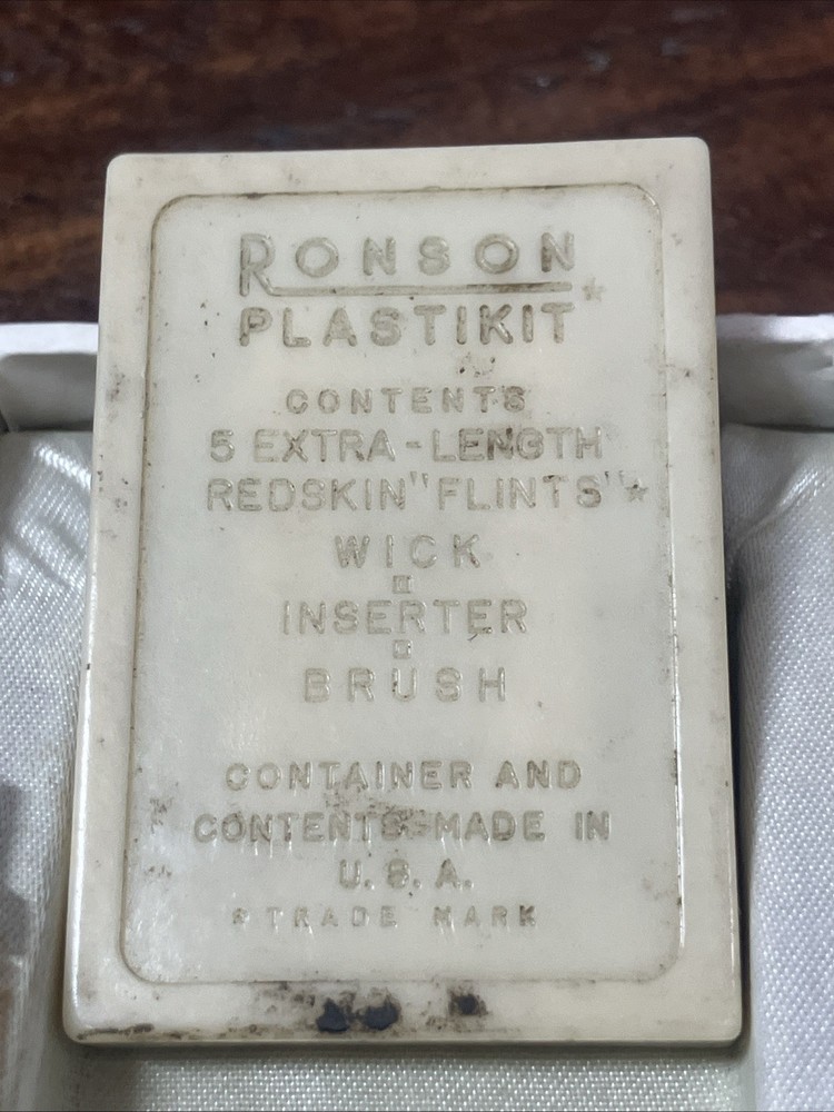 Vintage RONSON LIGHTER ACCESSORY KIT