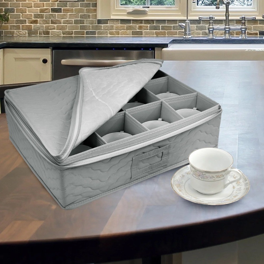 Dinnerware Storage 5-Piece Set for Protecting or Transporting China Plates
