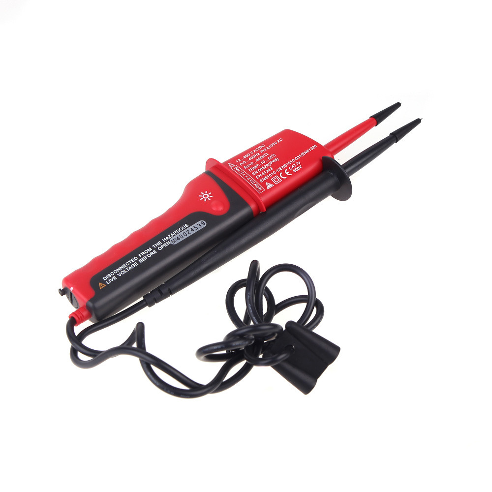 UT15C LED LCD 12-690V Voltage Tester Display AC/DC Voltage Continuity Test