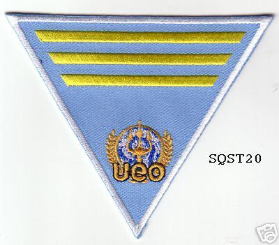 SEAQUEST DECK CREW 3 STRIPE PATCH - SQST20