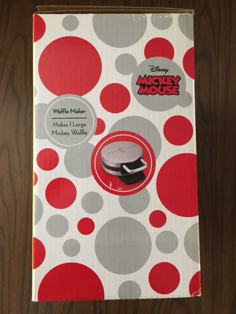 Disney Mickey Mouse Waffle Maker