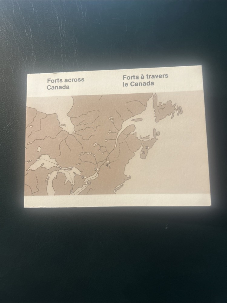 Canada Stamp Booklet BK87 Forts Across Canada