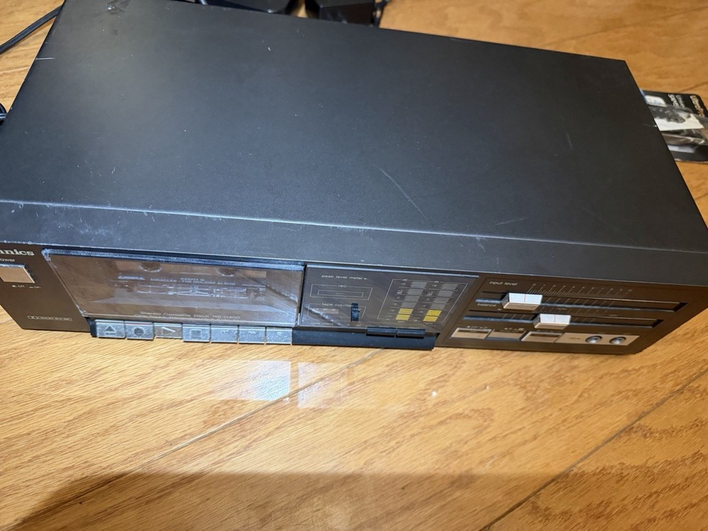 Technics RS-D400 Cassette Deck Tested Good