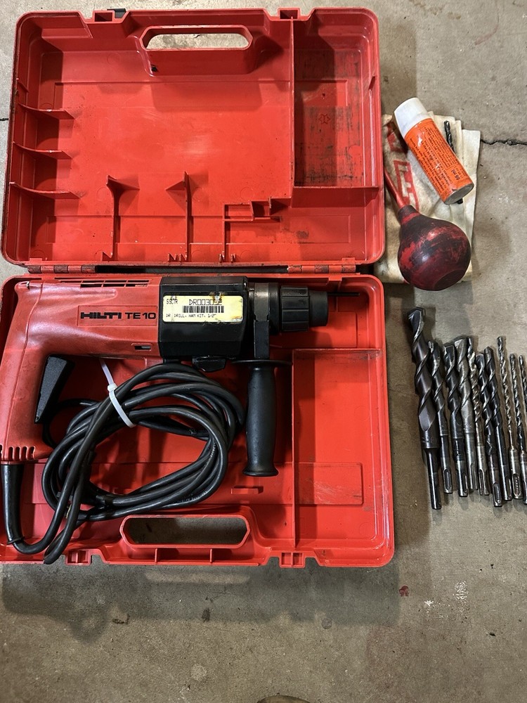 Hilti TE-10 Rotary Hammer & Drill