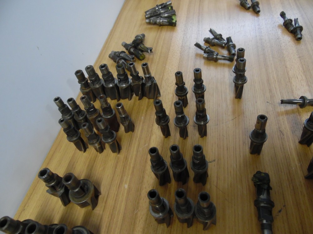 huge lot of eclipse counter-bor countersink quick change mill various sizes read