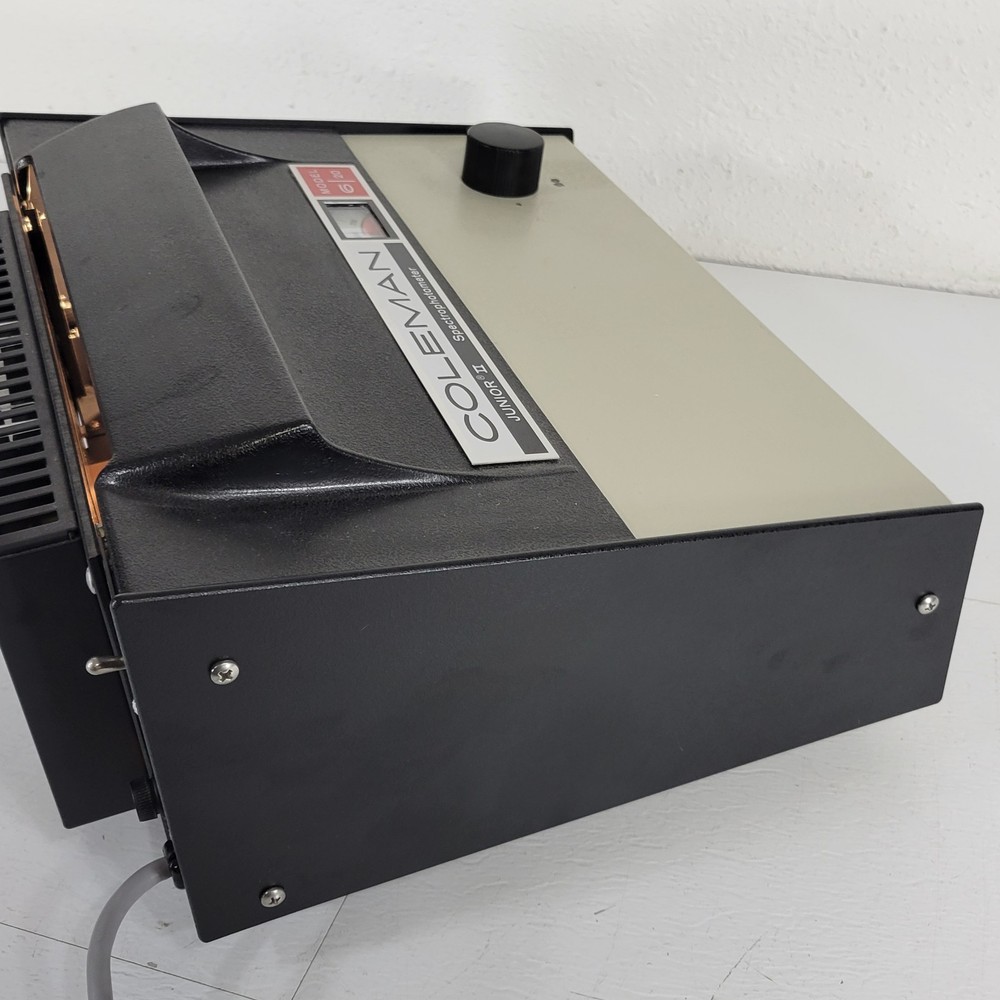 Coleman 6/20 Junior II Optical Spectrophotometer Spectrometer
