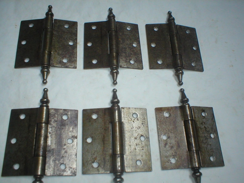 Antique Steeple Hinge Pair