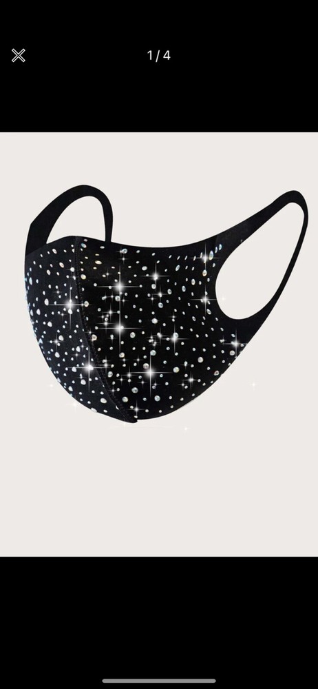 bling face mask reusable