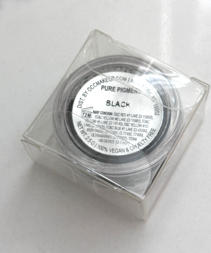 OCC Obsessive Compulsive Cosmetics Pure Pigment BLACK