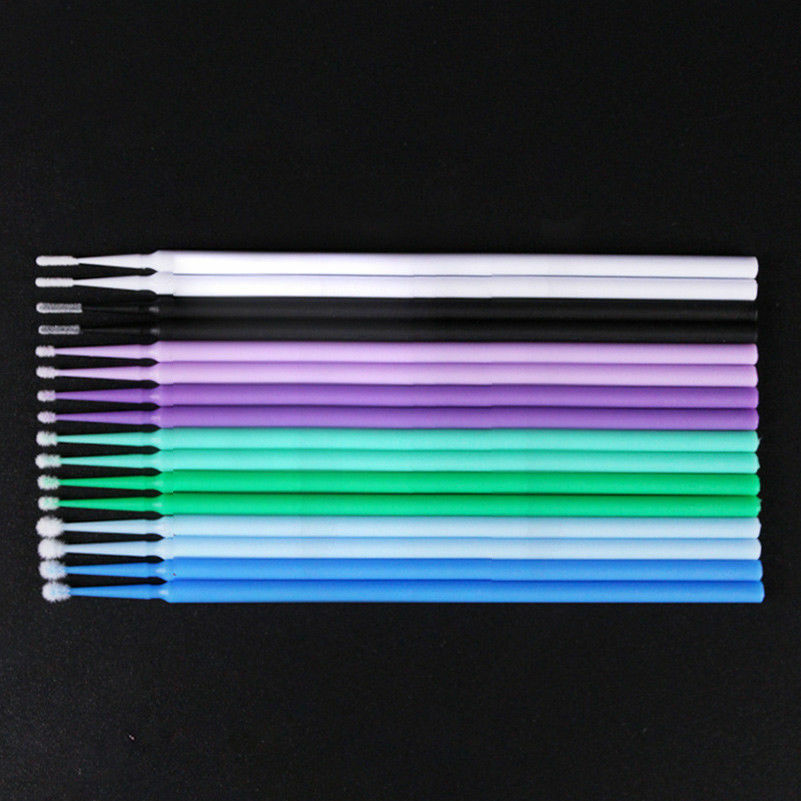 400 Pcs Micro Applicator Brush Tip Disposable Dental Dispenser Holder Container