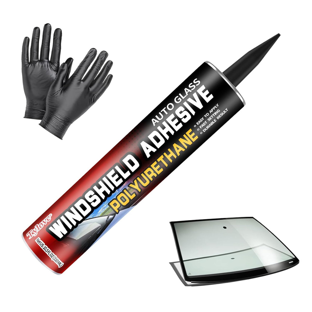 Windshield Urethane Adhesive Sealant - Quick Curing & Weather Resistant and Prof