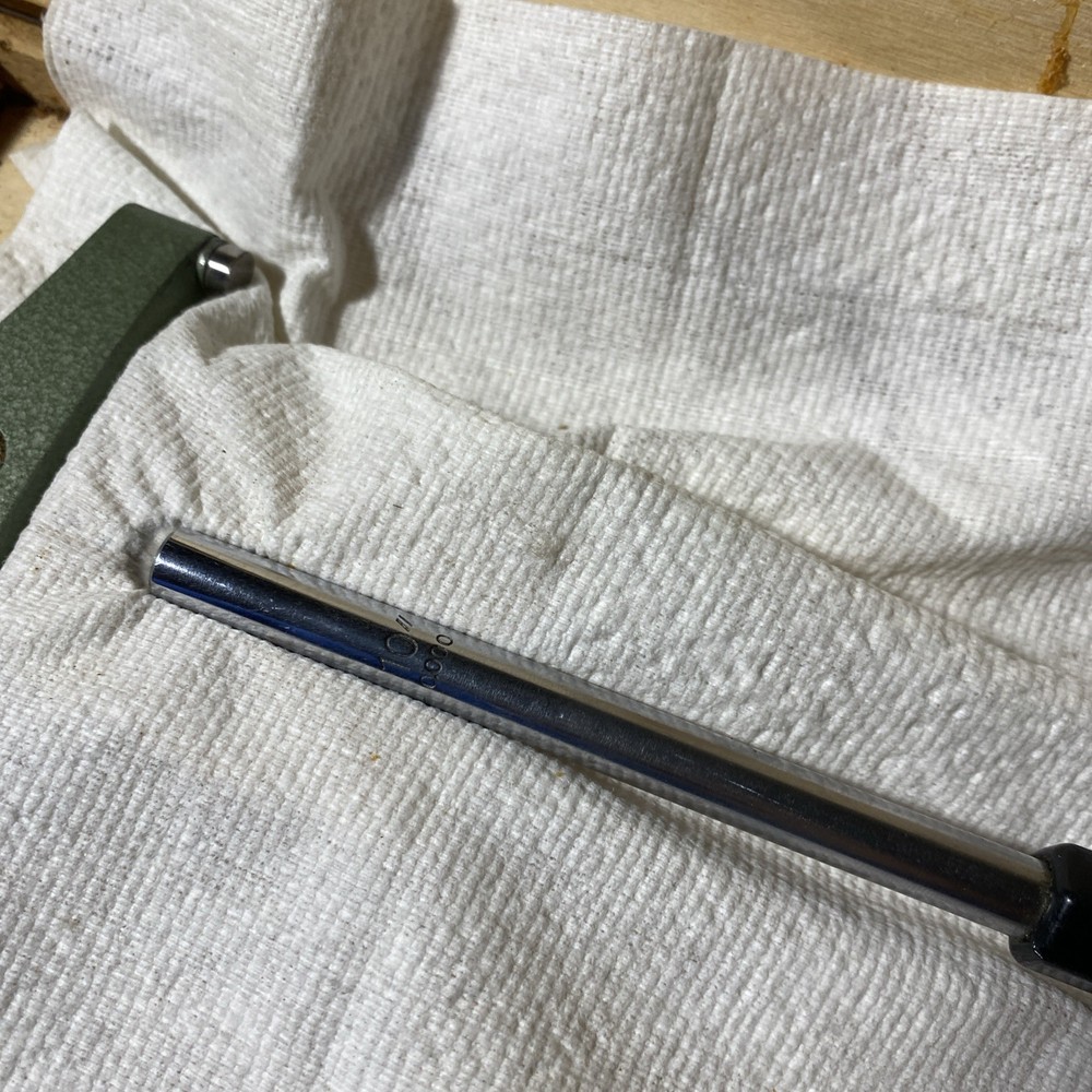 Mauser 10-11” Outside Micrometer With Case & Standard