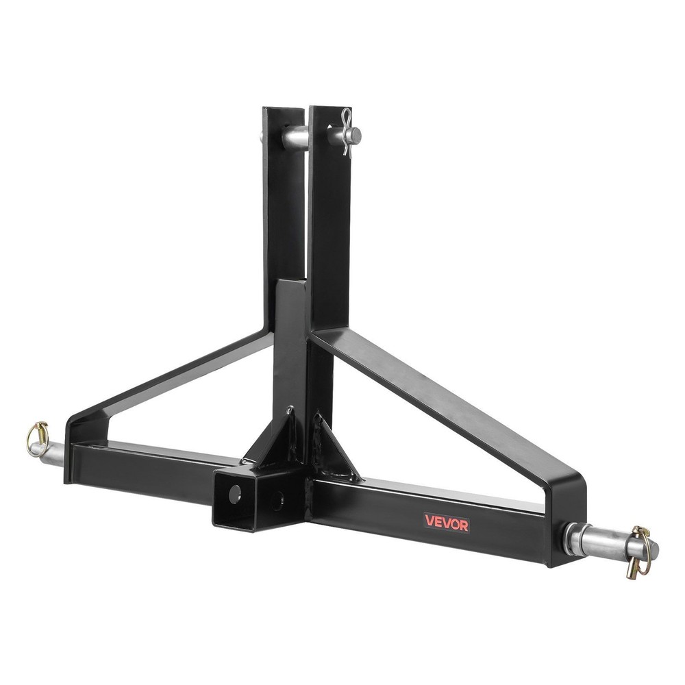 3 Point Trailer Hitch 2" Receiver 3000lb Capacity Category 1 for Tractor