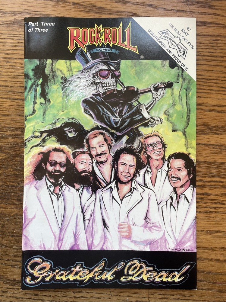 Rock N Roll Grateful Dead 47 Comic Book FN/VF