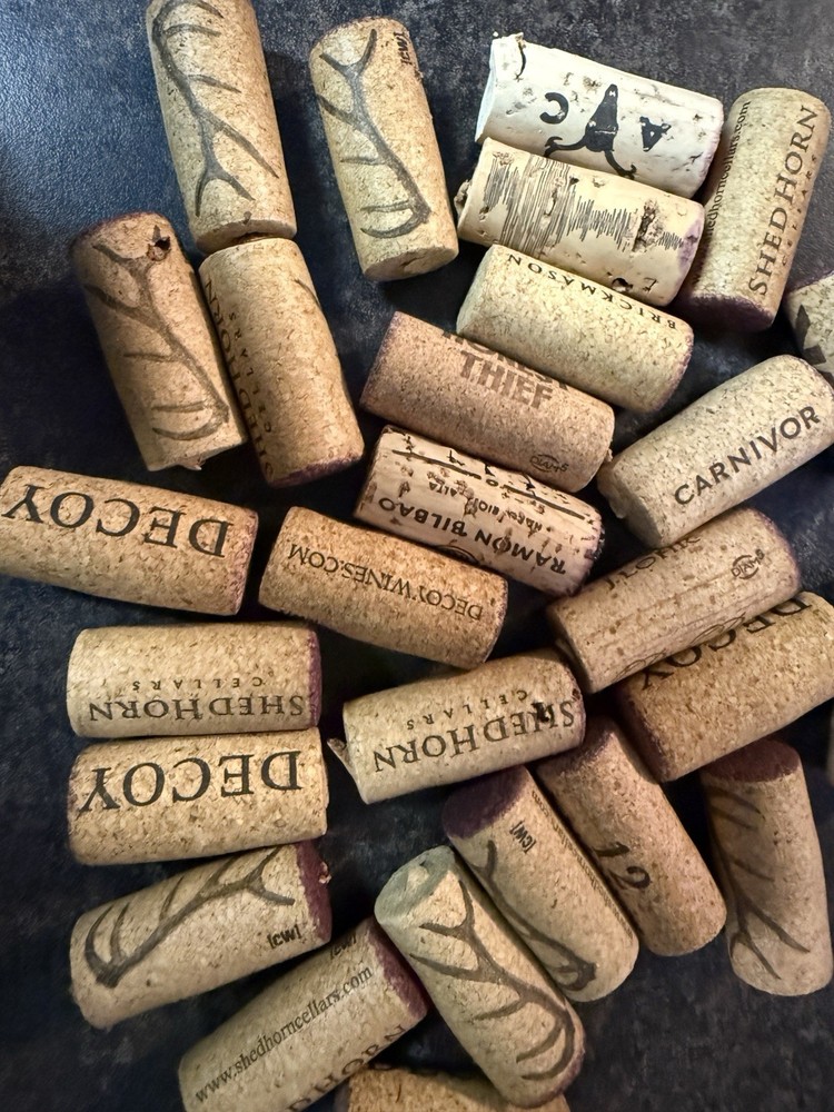 Wine Corks - Used Assorted Over 350!