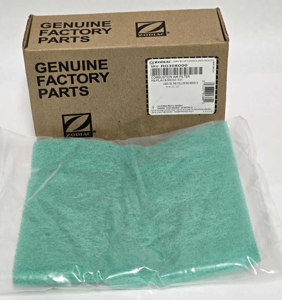 ZODIAC R030800 COMBUSTION AIR FILTER , REPLACEMENT KIT