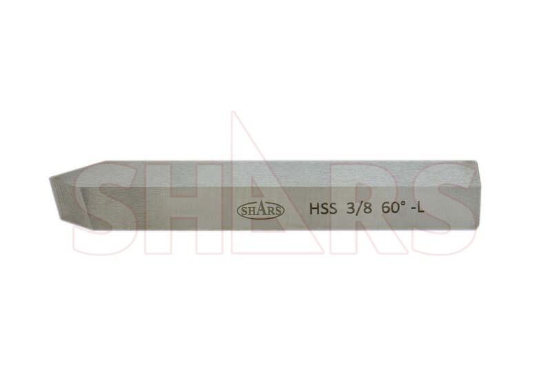 Shars 3/8" Shank 8 PCS Solid HSS Grooving Threading Turning Tool Bit Set New S{