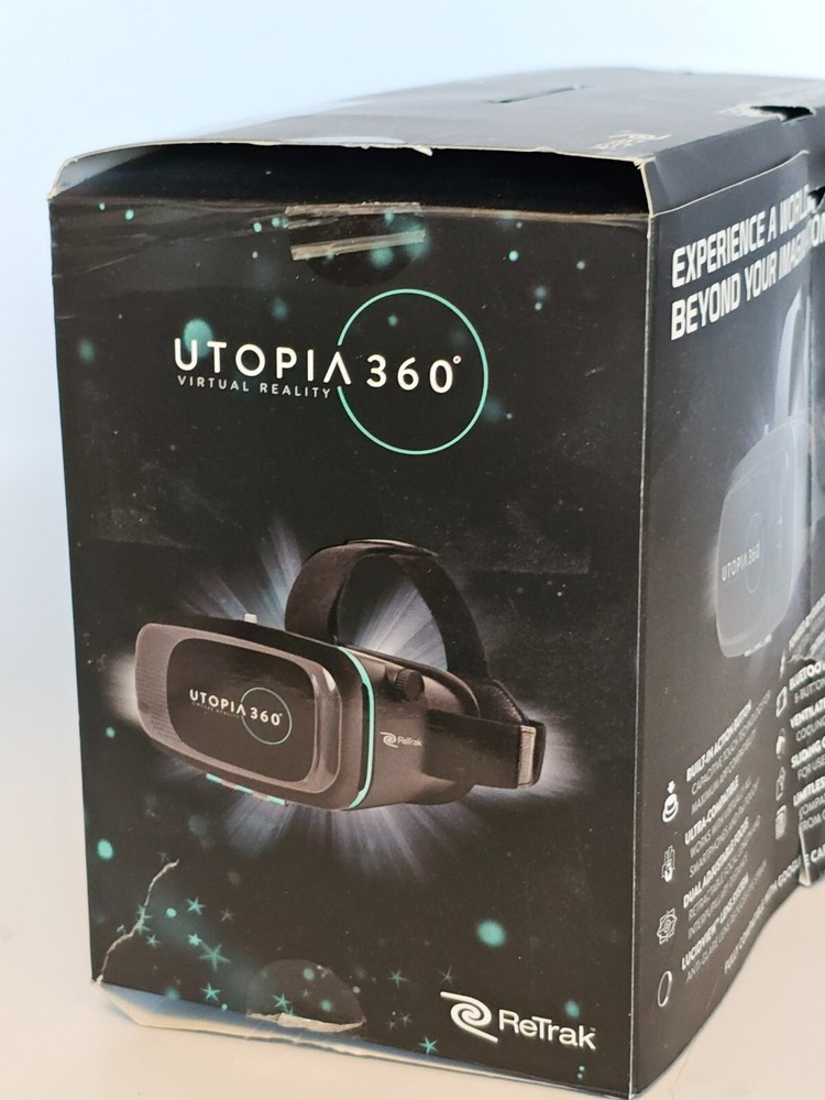 Utopia 360 Virtual Reality 3D Headset + Bluetooth Controller