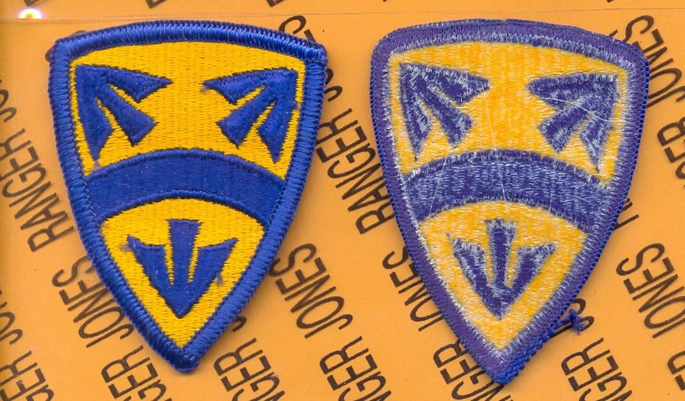15th Support Brigade 2.75" dress uniform patch m/e