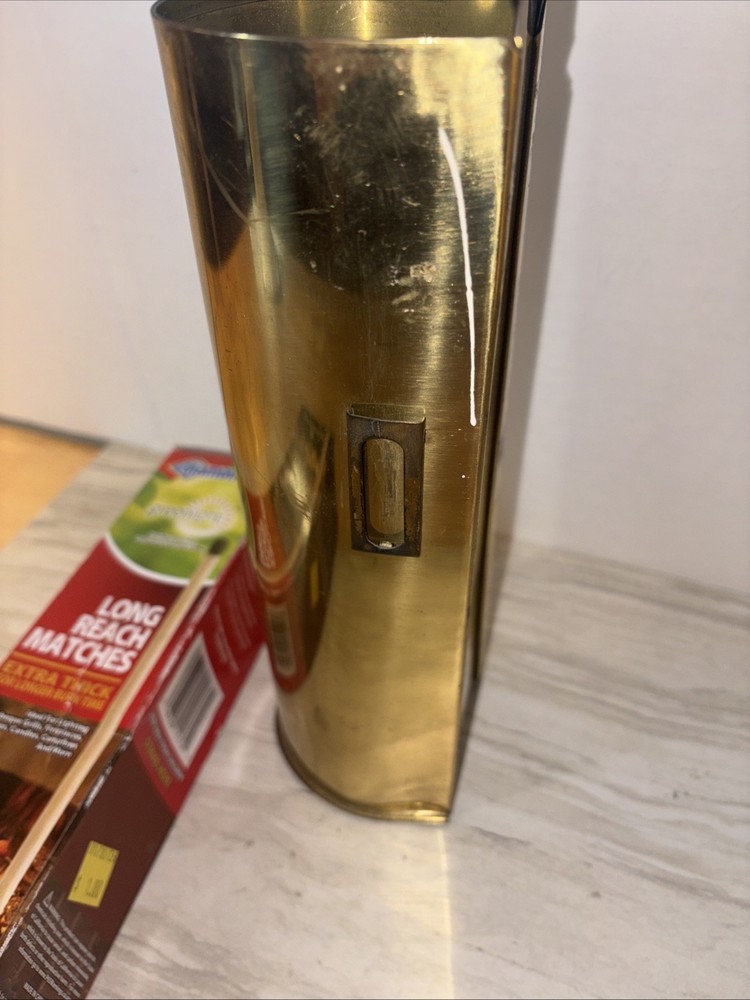 Brass Metal Long Match Holder