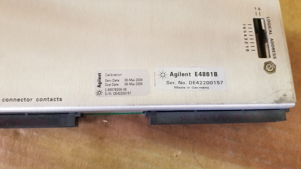 Agilent E4861B Gen/Analyzer 3.35Gb/s Data